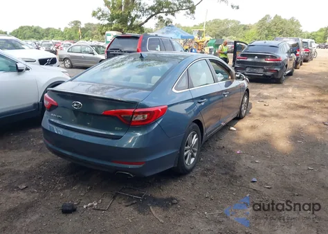 2016 Hyundai Sonata Eco из США, поврежденный, VIN 5NPE24AA8GH403364